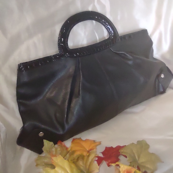 Daisy Fuentes Black Clutch Handbag NWOT - Picture 6 of 12